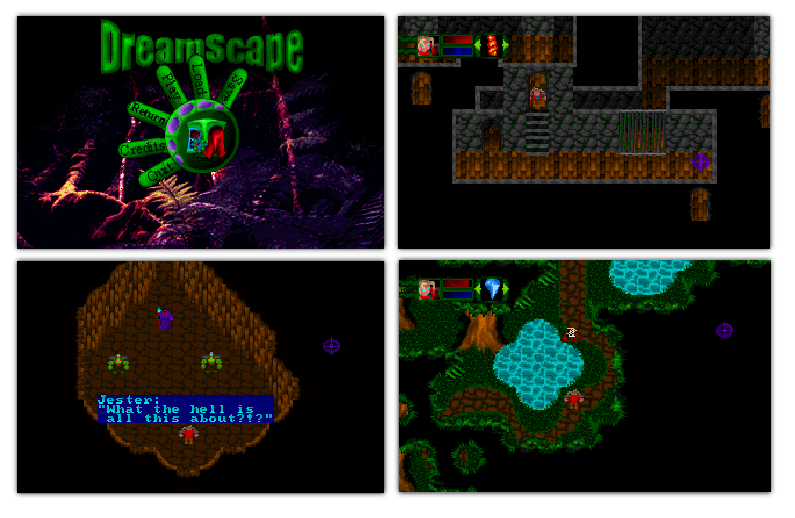 DreamScape screen shots